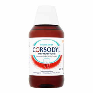 Corsodyl Chlorhexidine Mint Mouthwash - 300ml