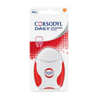 Corsodyl Daily Expanding Floss - 30M