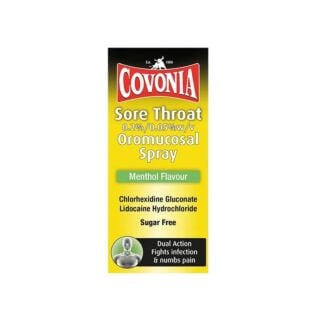 Covonia Menthol Throat Spray – 30ml