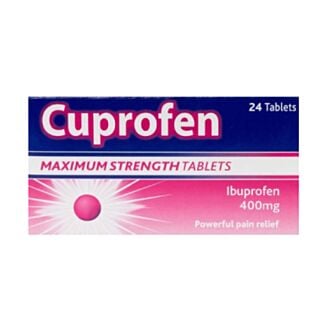 Cuprofen Maximum Strength 400mg - 24 Tablets