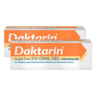 Daktarin (Miconazole) Oral Gel - 15g - 2 Pack