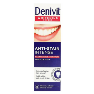 Denivit Anti-Stain Intense Daily Fluoride Toothpaste – 50ml