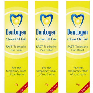 Dentogen Clove Oil Gel - 10g (Pack of 3)
