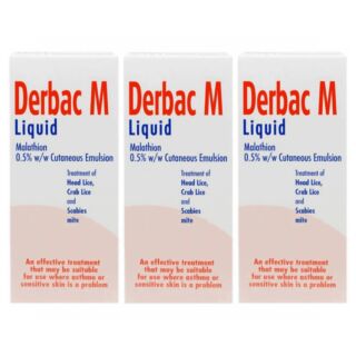 Derbac M Liquid - 150ml x 3