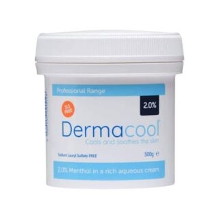 Dermacool 2% Menthol Aqueous Cream – 500g