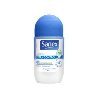 Sanex Dermo Extra Control 48h Antiperspirant Roll On - 50ml