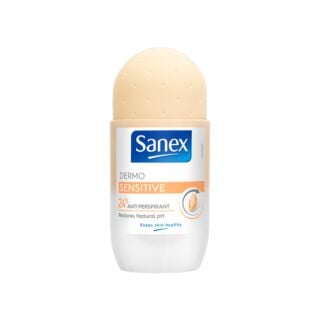 Sanex Dermo Sensitive 24h Antiperspirant Roll On Deodorant - 50ml