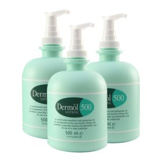 Dermol 500 Lotion - 500ml - 3 Pack