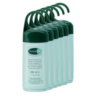 Dermol 200 Shower Emollient - 200ml - 6 Pack