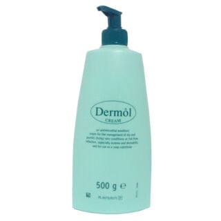 Dermol Cream - 500g (Chlorhexidine 0.1% w/w)