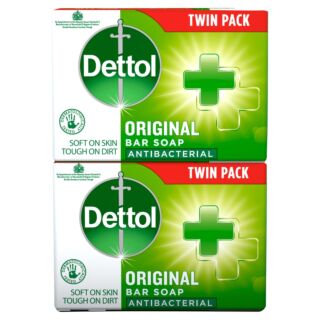 Dettol Anti-Bacterial Original Soap - Twin Pack (2 x 100g)