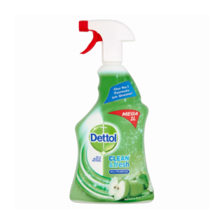 Dettol Power & Fresh Multipurpose Cleaning Spray Apple - 1L