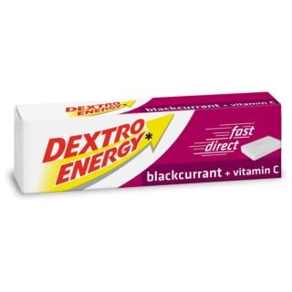 Dextro Energy Tablets Blackcurrant + Vitamin C - 47g 