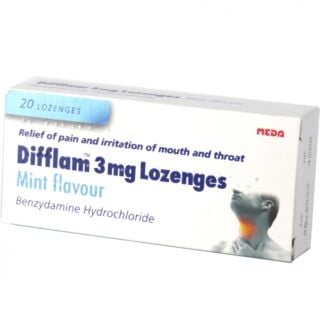 Difflam Mint - 20 Lozenges  3mg 
