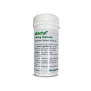 Dioctyl 100mg Capsules - Pack of 100