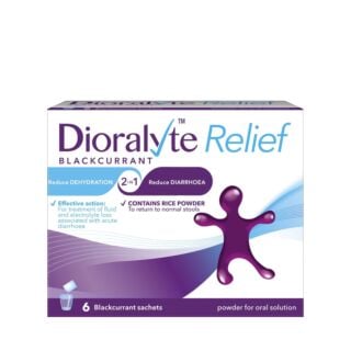 Dioralyte Relief Blackcurrant – 6 Sachets