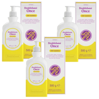 Doublebase Once Emollient - 500g 3 pack