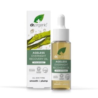 Dr Organic Ageless Overnight Recovery Oil with Organic Seaweed - 30ml