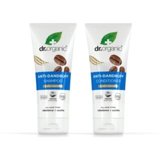 Dr Organic Coffee Anti-Dandruff Shampoo And Conditioner Bundle - 2x200ml