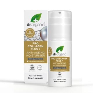 Dr Organic Pro Collagen Plus Anti-Ageing Moisturiser With Black Pearl - 50ml	