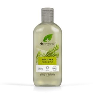 Dr Organic Tea Tree Shampoo For Oily Roots And Scalps - 265ml