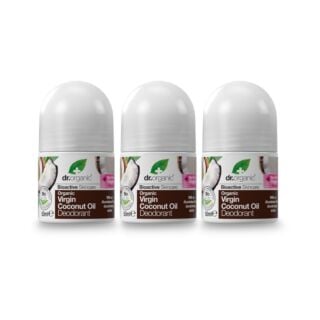 Dr Organic Virgin Coconut Oil Deodorant 50ml - 3 Pack