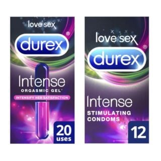 Durex Intense Bundle (Gel 10ml + 12 Condoms)