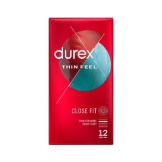 Durex Thin Feel Close Fit - 12 Condoms