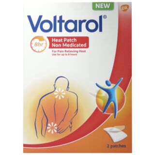 Voltarol Heat Patch Non Medicated Pain Relief - 2 Patches 