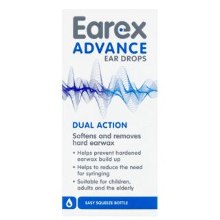 Earex Advance Ear Wax Removal Drops -12ml