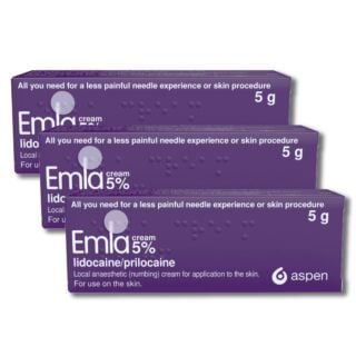 EMLA Cream 5% - 5g - 3 Pack