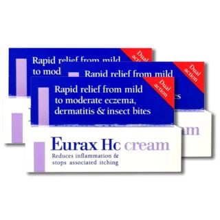 Eurax Hydrocortisone Cream – 15g - 3 Pack