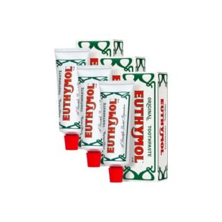 Euthymol Original Toothpaste - 75ml - 3 Pack