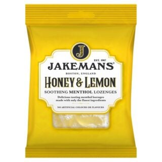 Jakemans Honey & Lemon Soothing Menthol Lozenges - 160g