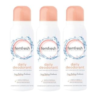 Femfresh Daily Intimate Freshness Deodorant - 3 x 125ml