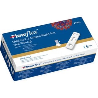 Flowflex Antigen Rapid Covid Lateral Flow Test - 5 Tests (Expire 05/24)