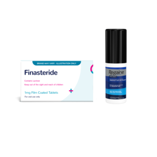 Finasteride & Regaine Hair Loss Bundle