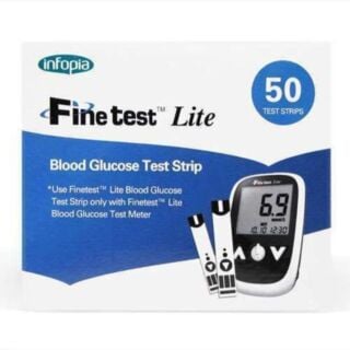 Finetest Lite Blood Glucose Test Strips - 50 Test Strips