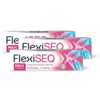 FlexiSEQ Max Strength for Osteoarthritis - 50g - 3 Pack