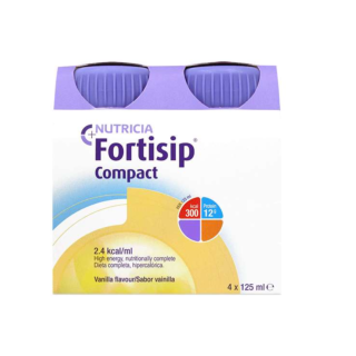Nutricia Fortisip Compact Vanilla - 4 x 125ml