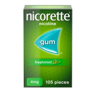 Nicorette Freshmint 4mg Gum – 105 Pieces