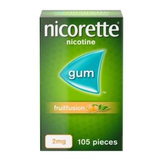 Nicorette Fruitfusion 2mg Gum - 105 Pieces