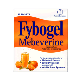 Fybogel Mebeverine Orange Flavour - 10 Sachets