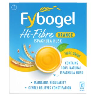 Fybogel Hi-Fibre Orange Ispaghula Husk Fibre Drink - 10 Sachets