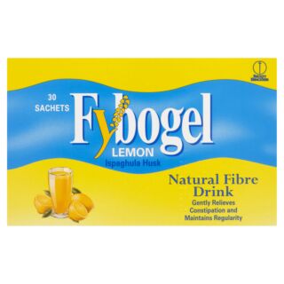 Fybogel Lemon Natural Fibre Drink - 30 Sachets (2 Pack)