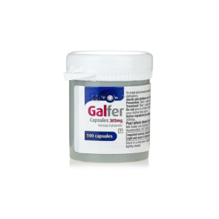 Galfer Ferrous Fumarate 305mg - 100 Capsules