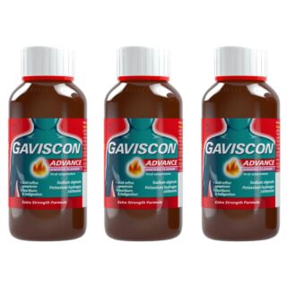 Gaviscon Advance Aniseed Flavoured Suspension – 500ml - 3 Pack