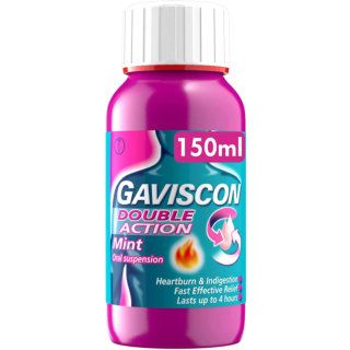 Gaviscon Double Action Liquid Peppermint – 150ml