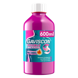 Gaviscon Double Action Liquid Aniseed - 600ml