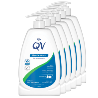 QV Gentle Wash - 500g - 6 Pack